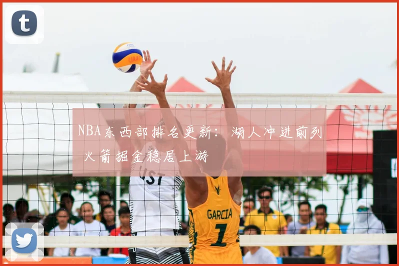 NBA东西部排名更新：湖人冲进前列 火箭掘金稳居上游